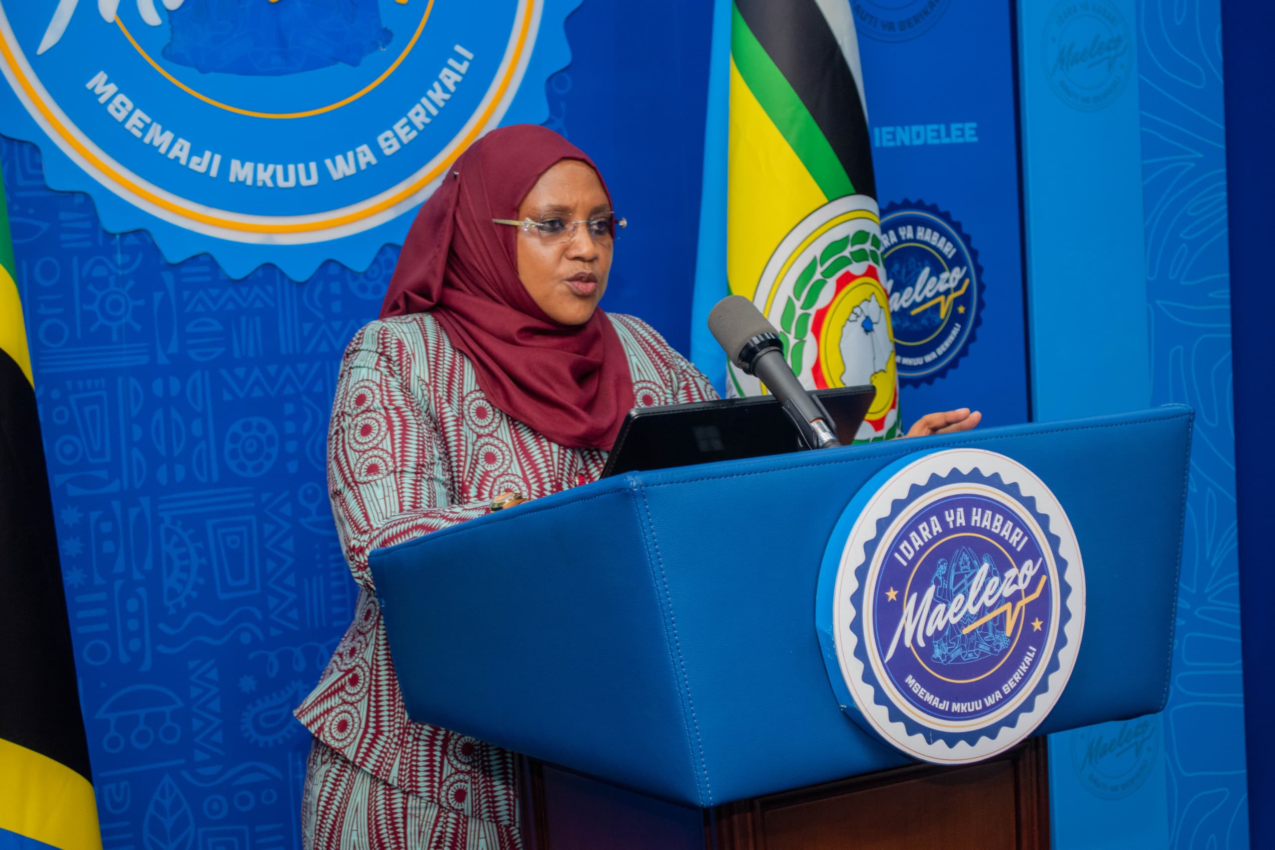 MINISTER OF LIVESTOCK AND FISHERIES IN JOINT MEETING WITH THE MINITRY PRESS OFFICERS